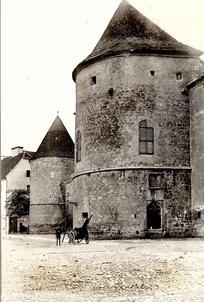 Bakačeva kula 1905. godine